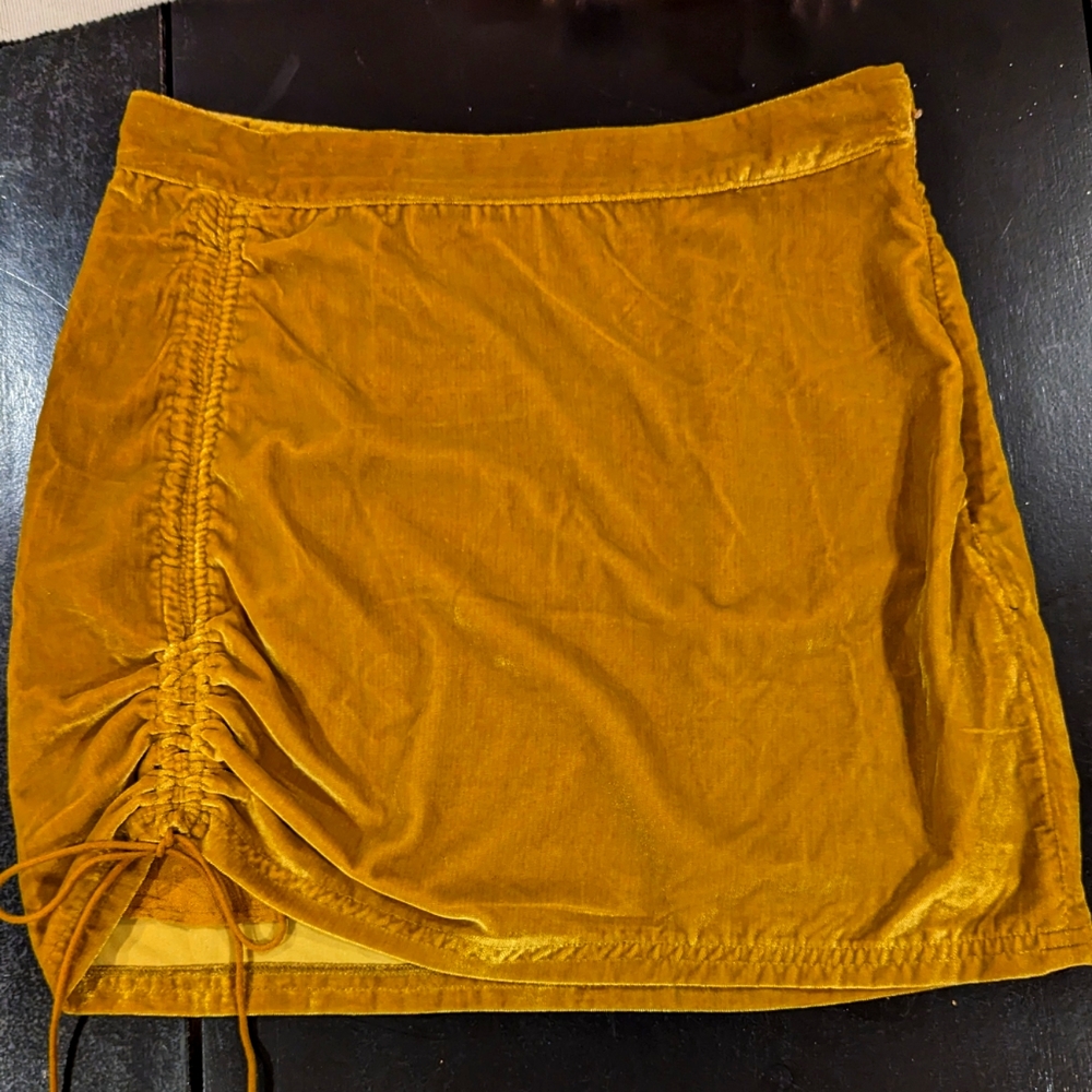 Velvet Free People Mini Skirt